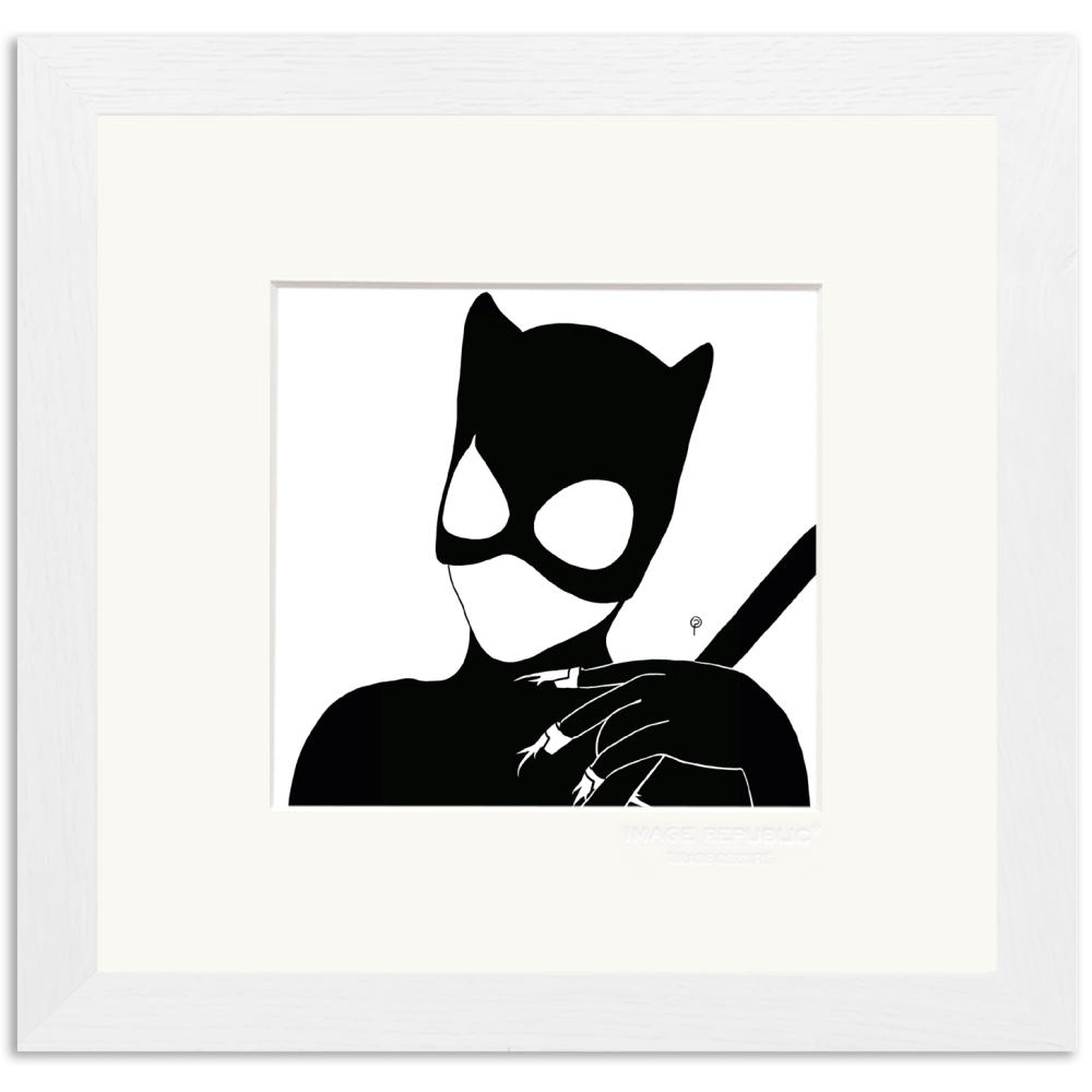 012 Cat Woman - Collection Présence - tirage 22x22 - Image Republic