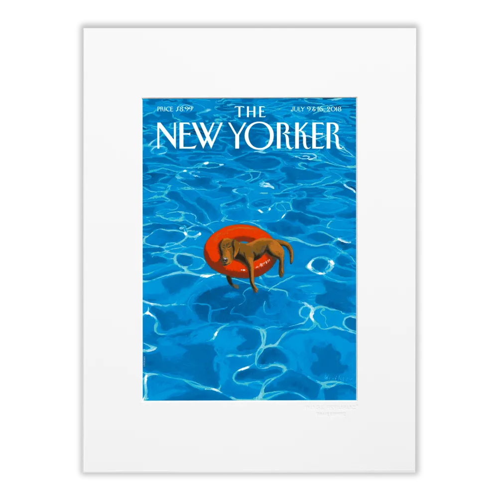 Affiche New Yorker Ulriksen - Downtime 30x40