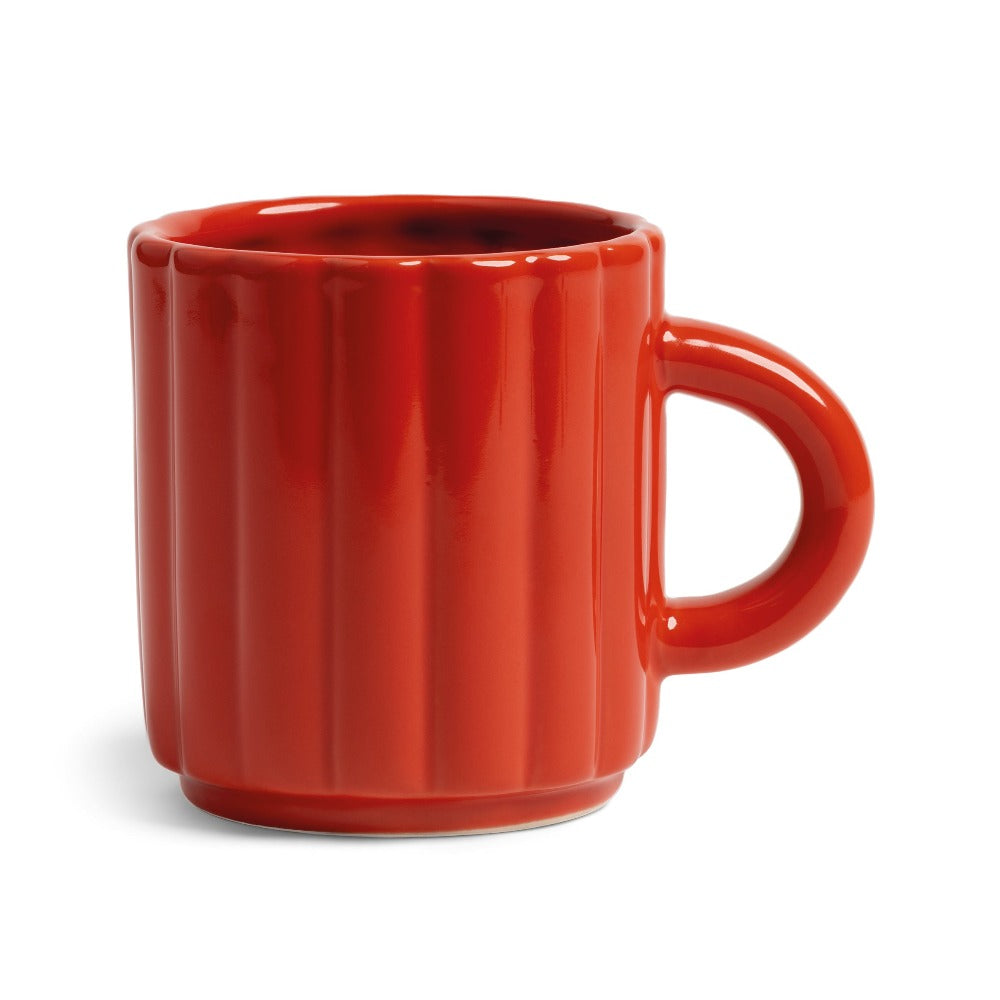 Espresso TUBE &Klevering - tasse espresso rouge