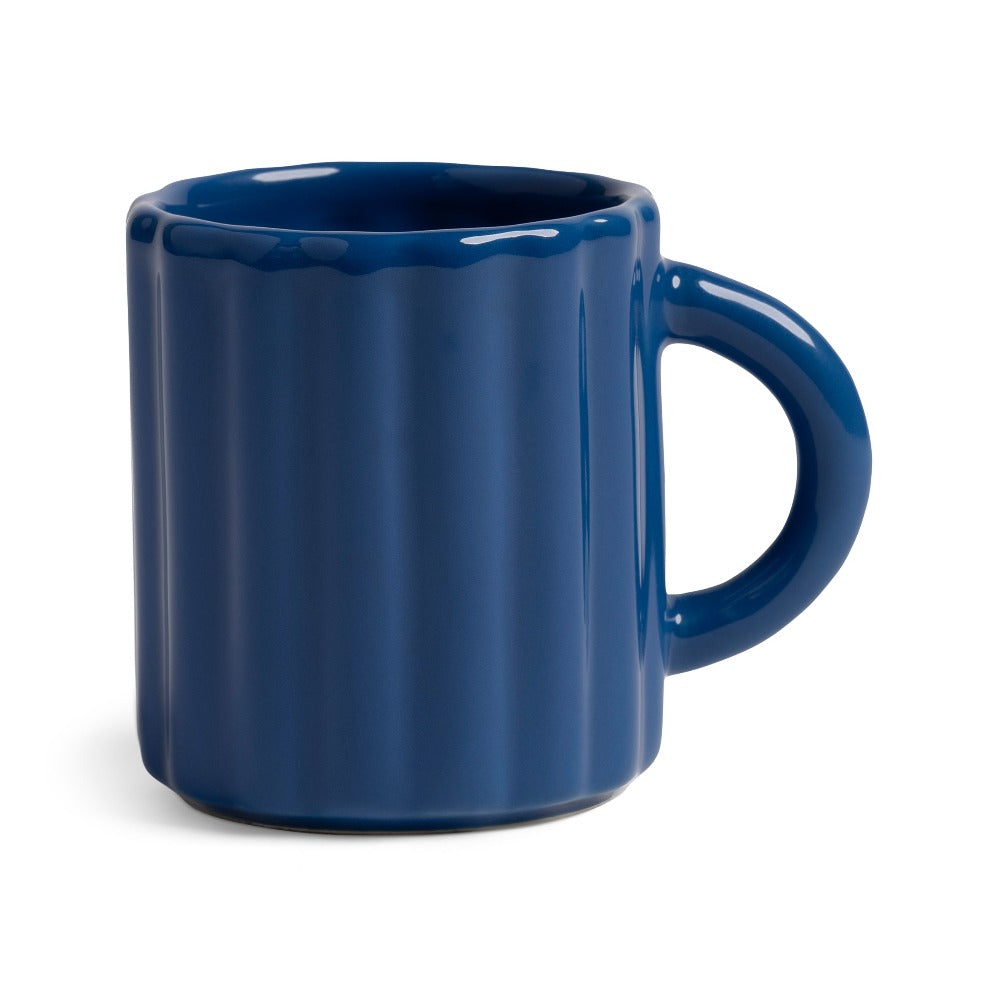 Mug Tube &Klevering bleu foncé