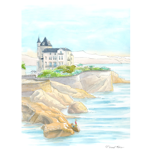 Hozion Biarritz - Collection Claire Morel Fatio 30x40 cm - Image Republic