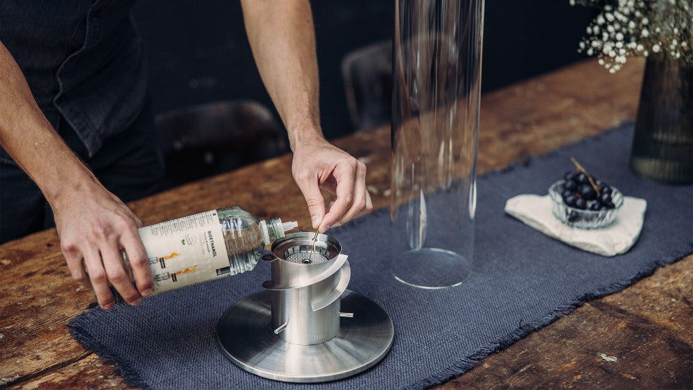 Remplissage Bio-Burner SPIN