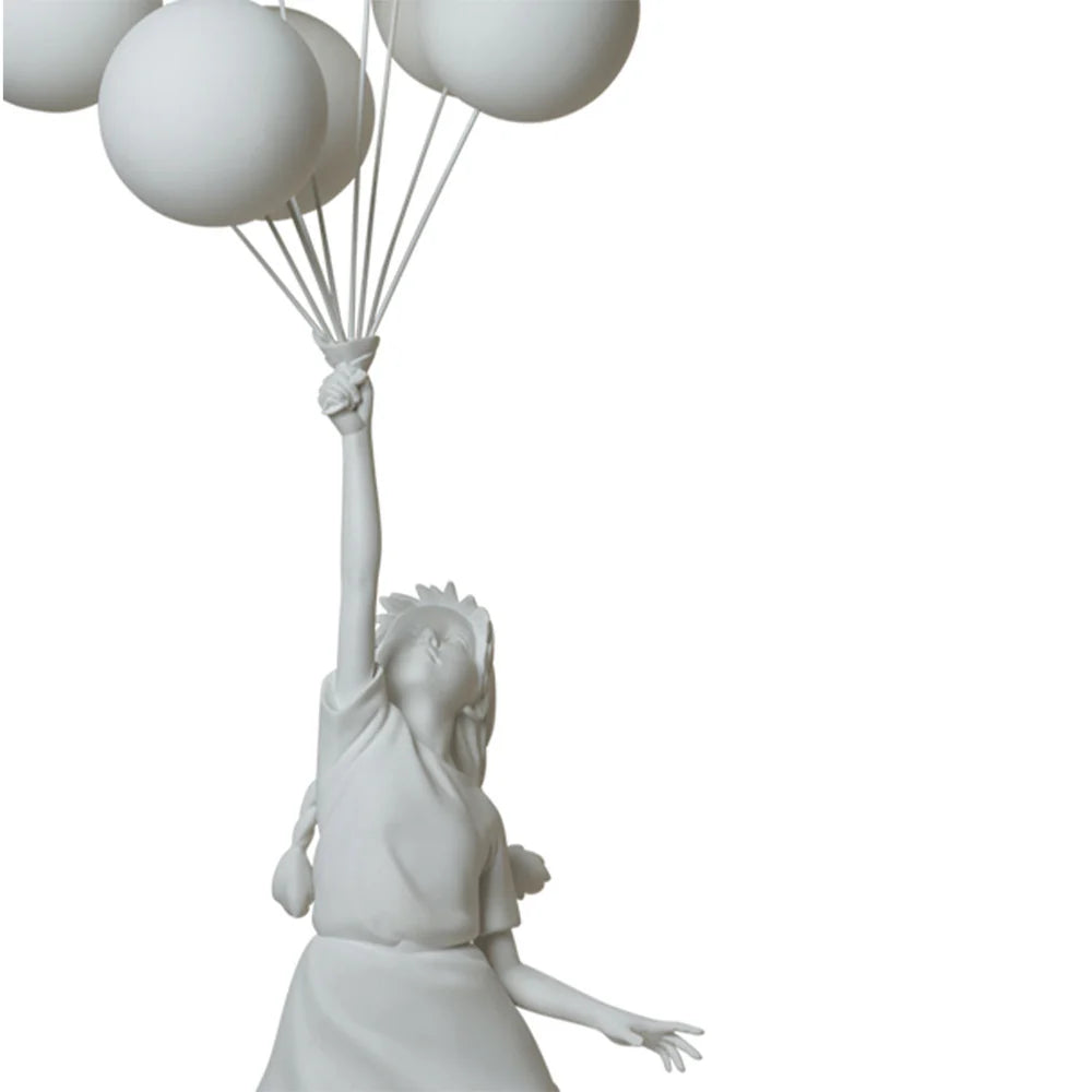 Figurine Banksy Flying Balloon Girl - 90cm - Brandalism x Medicom