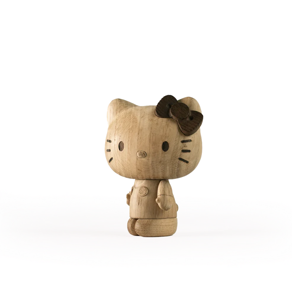 Hello Kitty par Boyhood - figurine en chêne H13cm