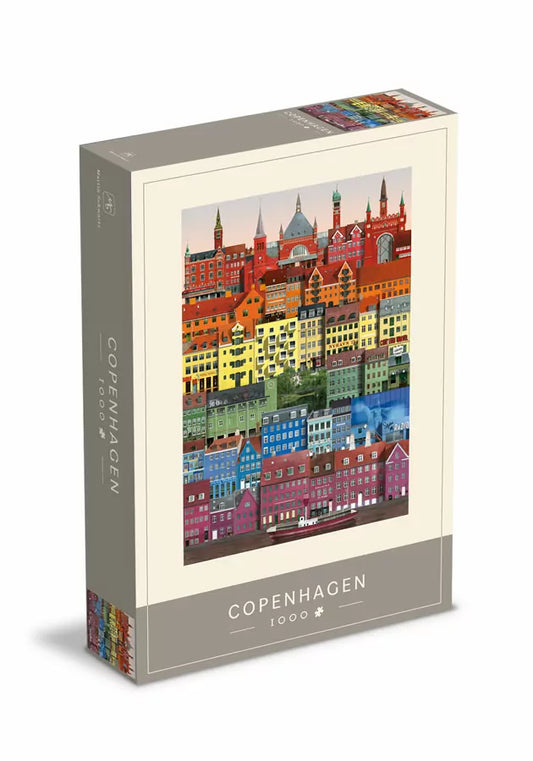 Martin Schwartz puzzle Copenhagen rainbow 1000 pièces