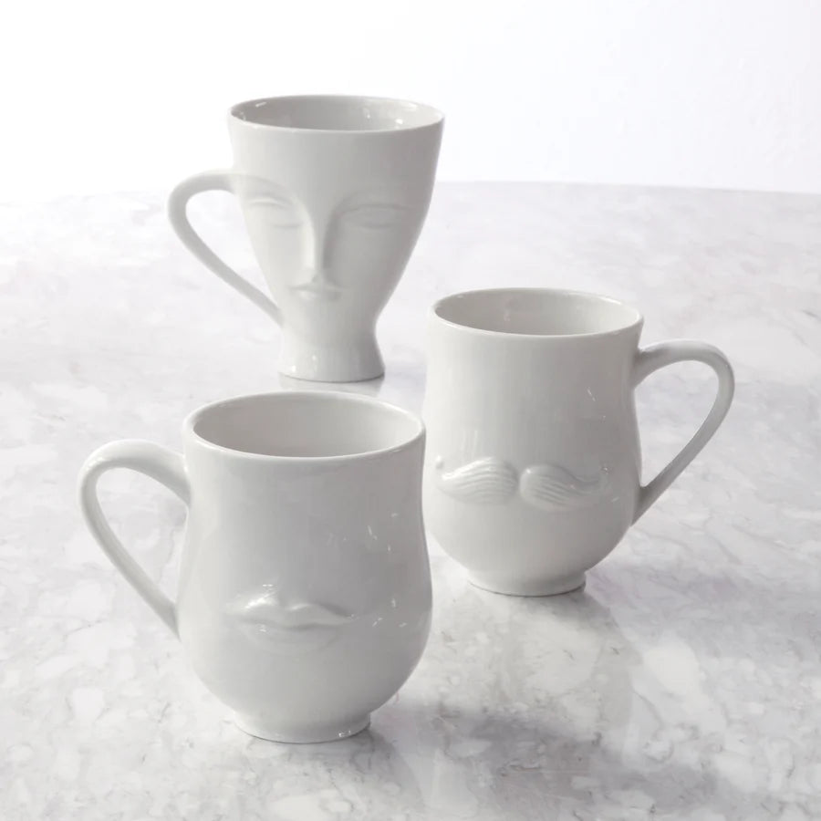 Tasse avec anse Giuliette, collection Muse de Jonathan Adler