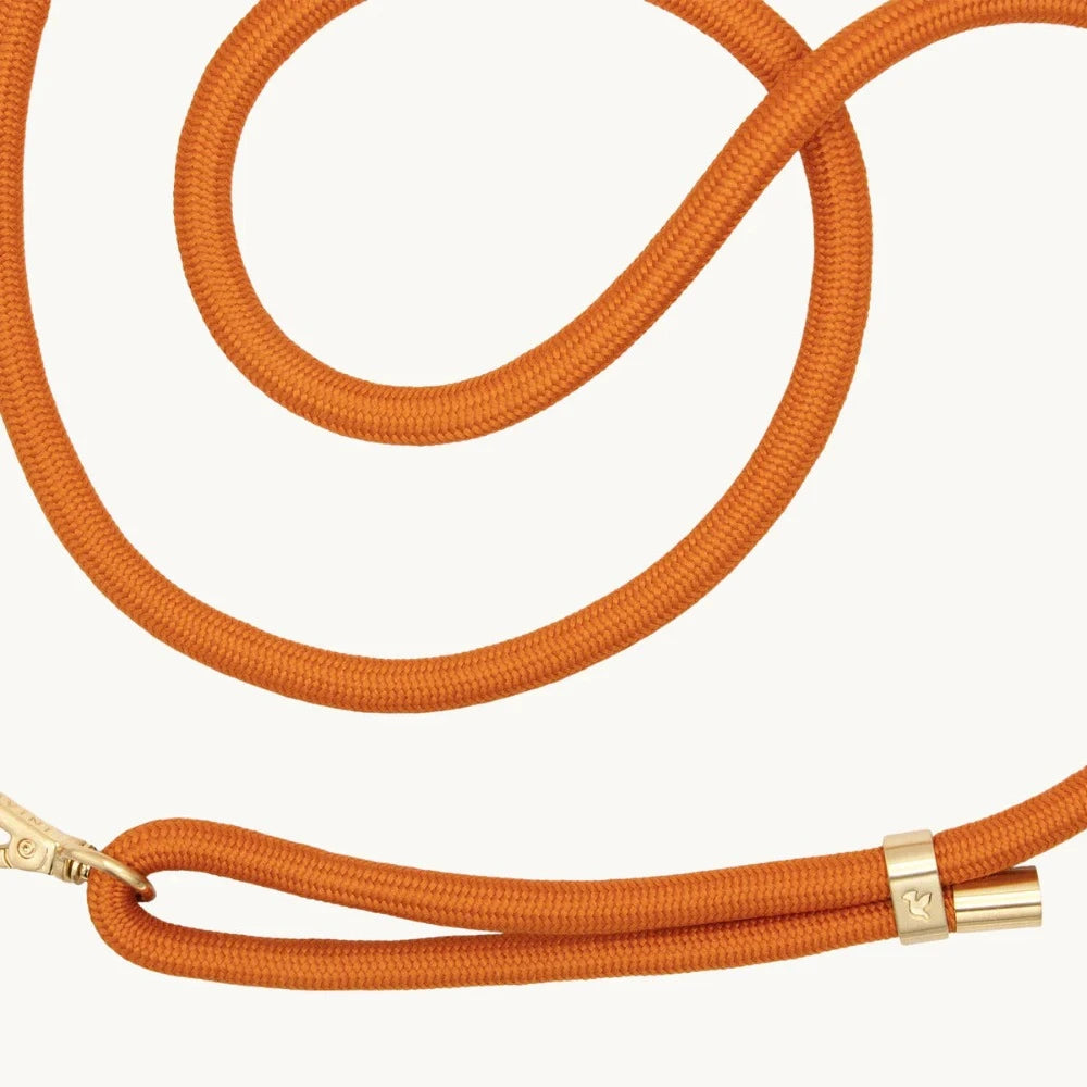 Tessa Orange - Cordon Bandoulière pour Coque - Louvini
