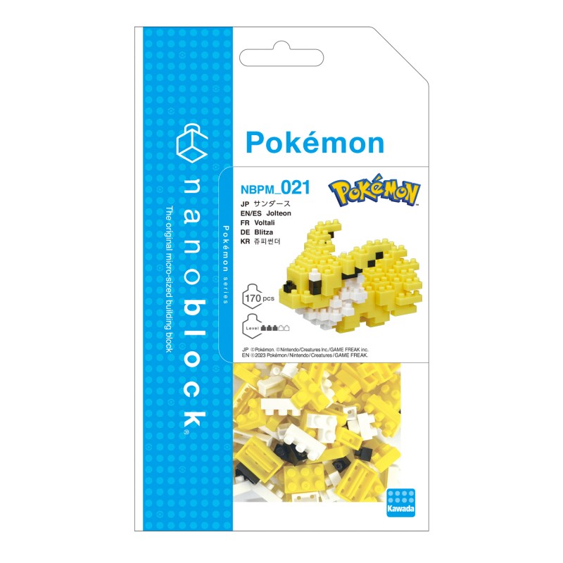 Pokemon Nanoblock NBPM021 - Jolteon Voltali Blitza