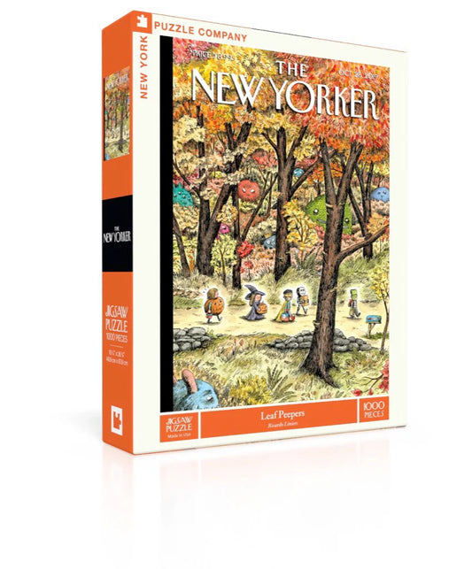 Puzzle the New Yorker Leaf Peepers - Couverture Ricardo Liniers 28 octobre 2019