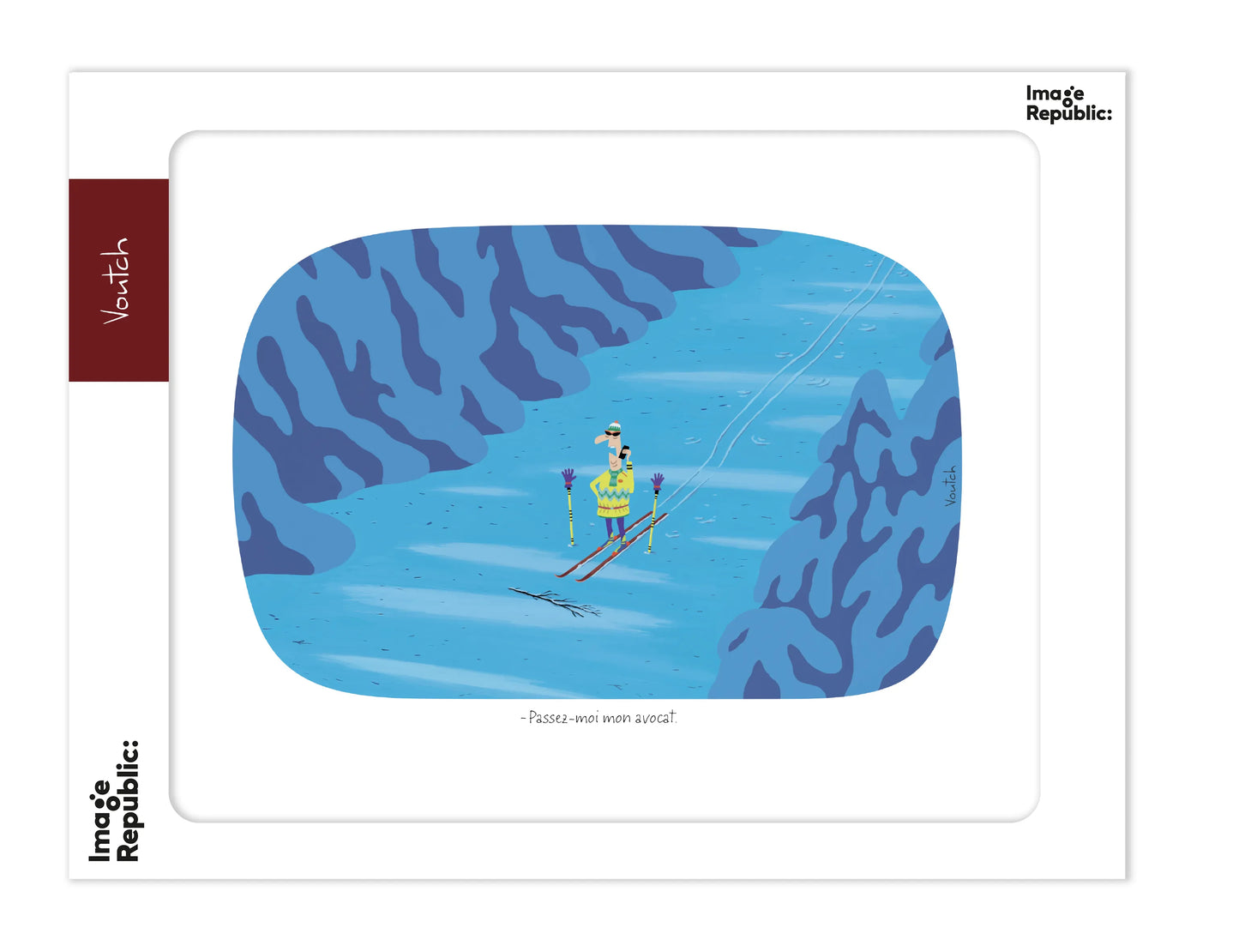 Affiche Voutch Avocat - Dessin de Voutch 30x40 édité par Image Republic