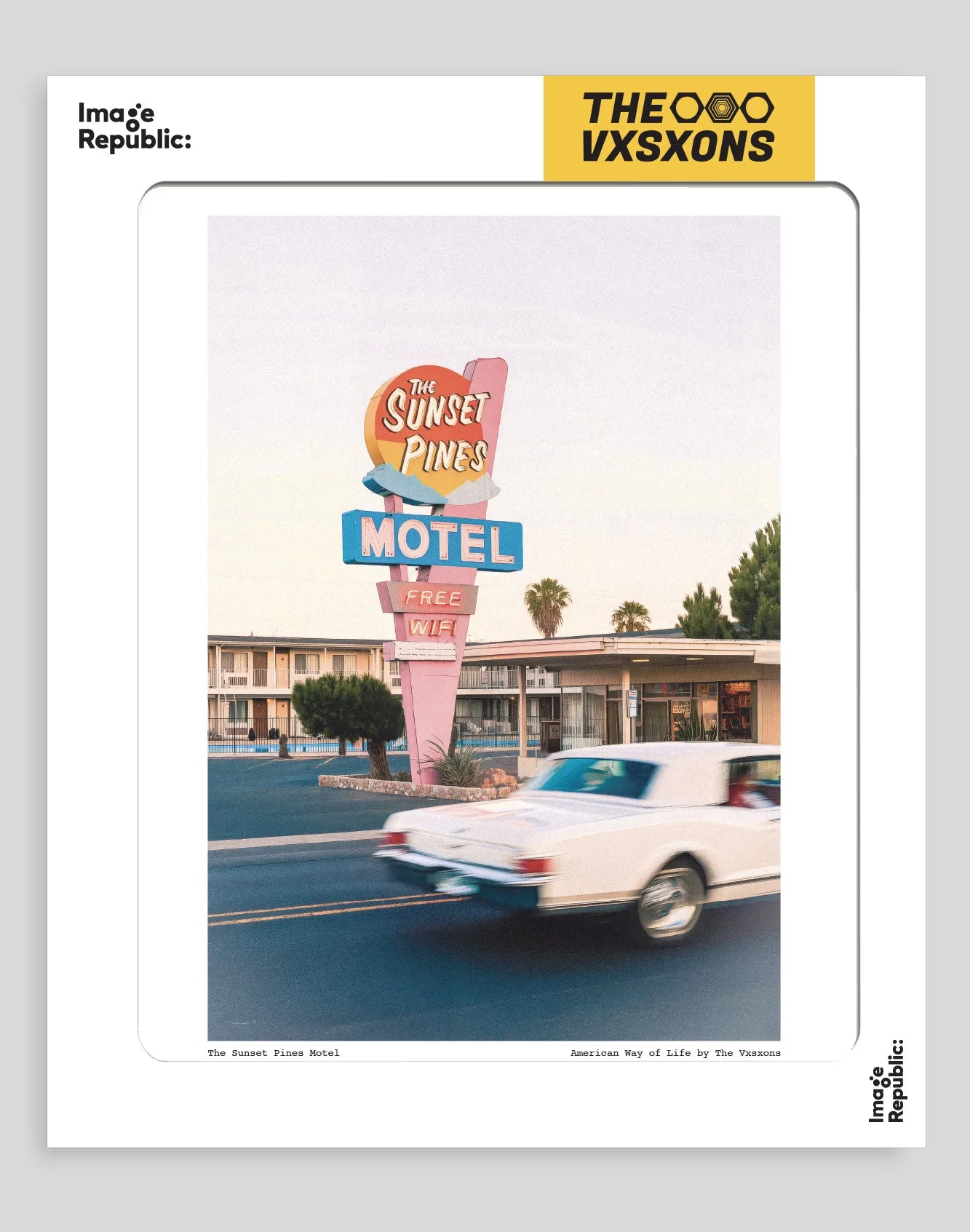 The VXSXONS AWOL 002 - The Sunset Pies Motel The Visions Image Republic