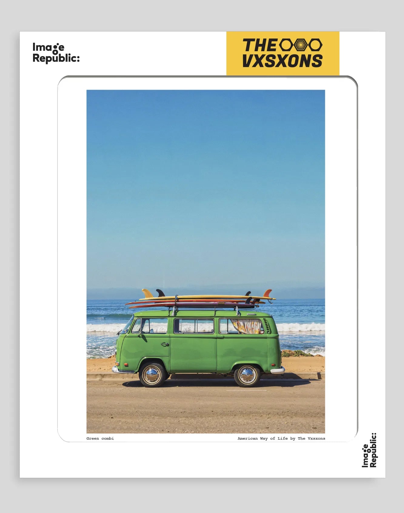 The VXSXONS AWOL 004 - Green Combi The Visions Image Republic