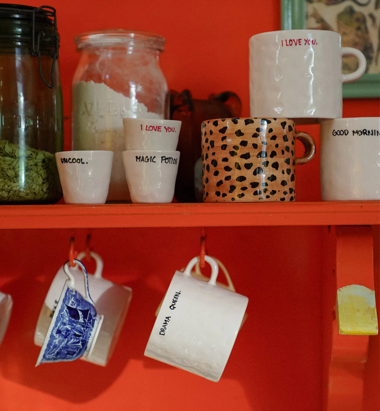 Léopard Mug en céramique peint à la main - Anna+nina