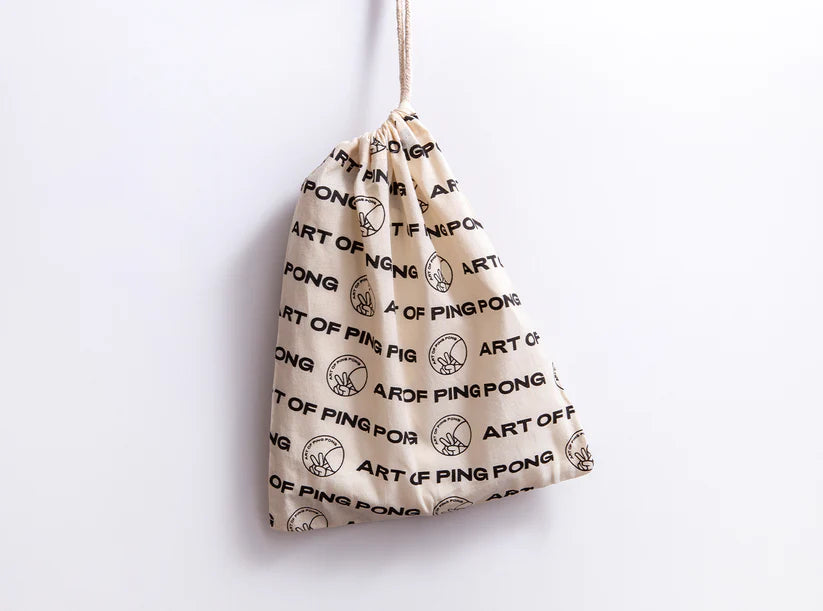 Sac en toile Art of Ping Pong pour ranger les raquettes
