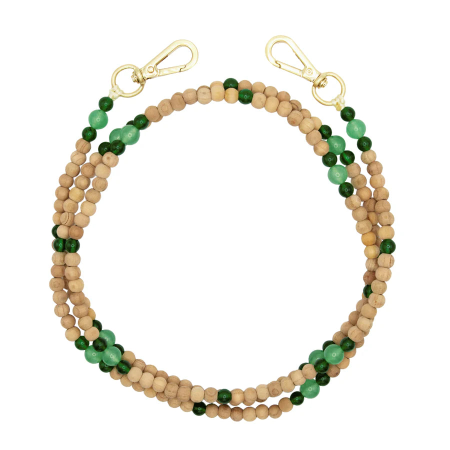 Arielle Vert - Chaîne Bandoulière pour Coque - Louvini