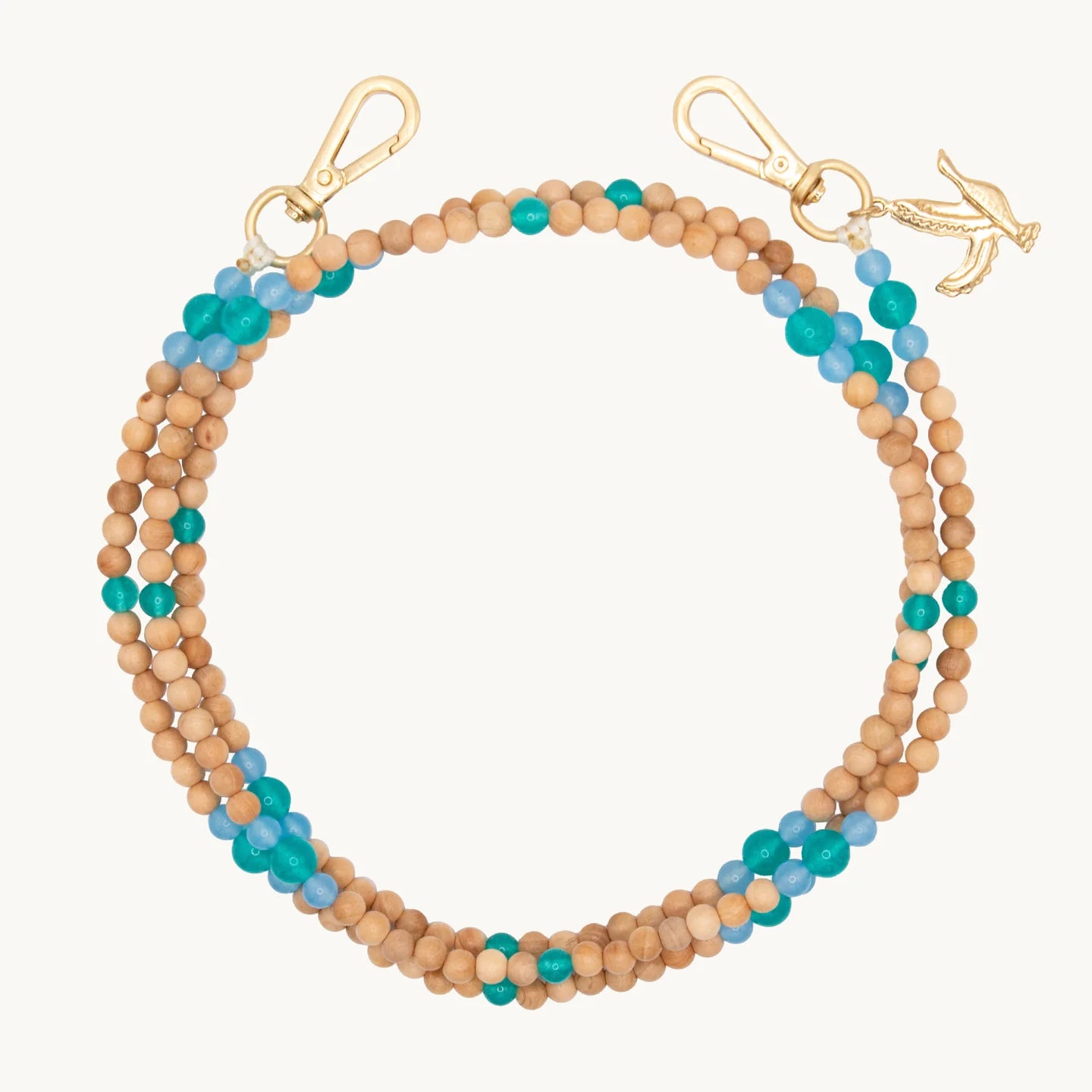 Arielle Turquoise - Chaîne Bandoulière pour Coque - Louvini