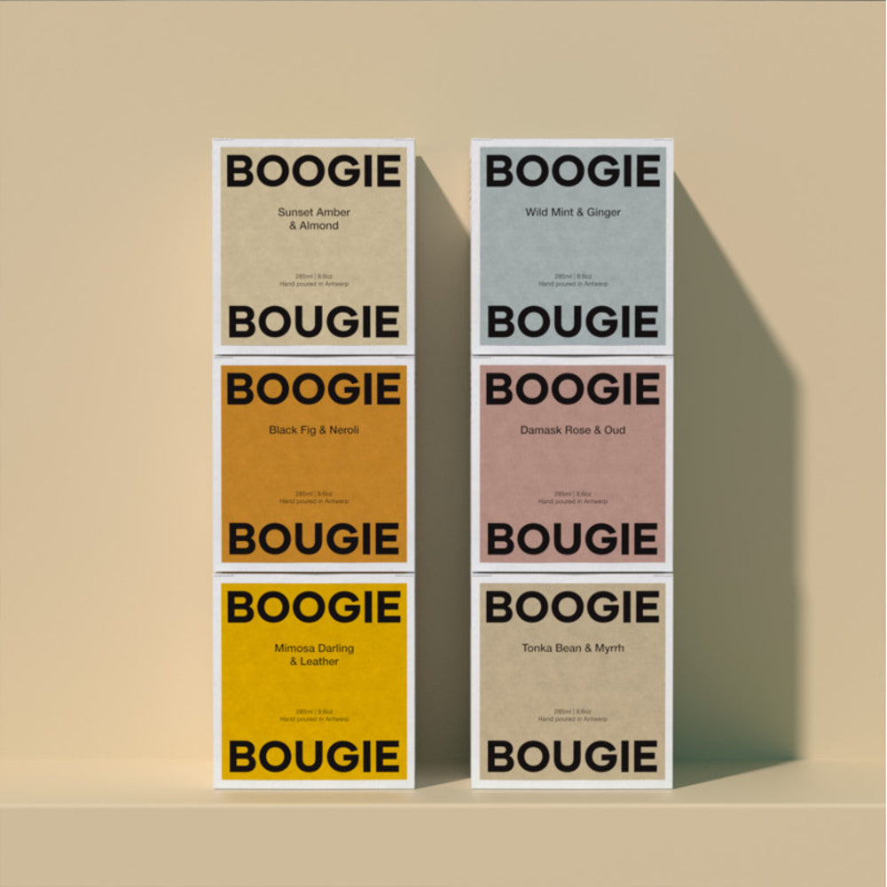 Menthe Sauvage et Gingembre - Bougie Parfumée - Boogie Bougie