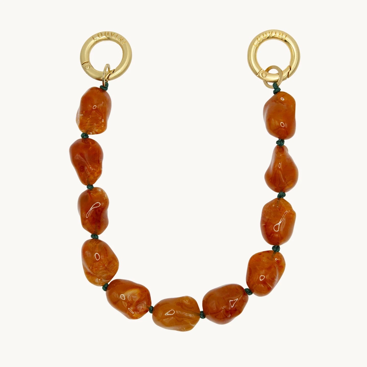 Petit Romy Tobacco - Bracelet en Pierre pour Coque