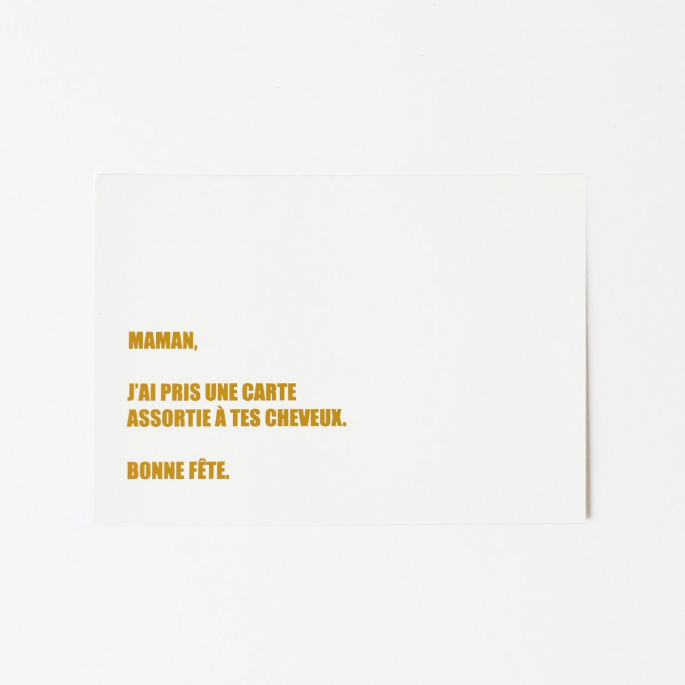 Maman - Carte Postale avec enveloppe - Félicie Aussi