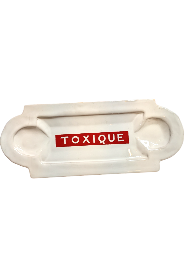 Toxique - Cendrier/ Vide-Poches en céramique - Kuhn Keramik