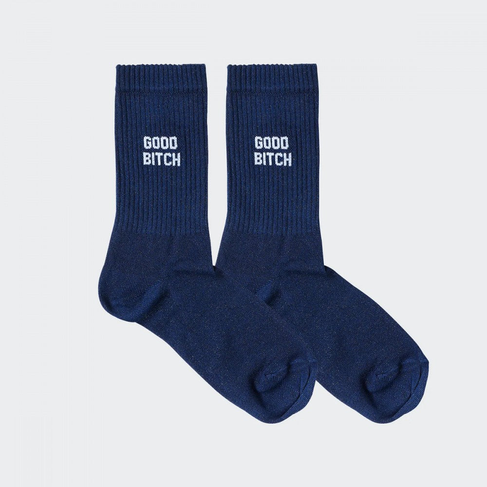 Chaussettes à Paillettes Bleues Meilleure Marraine - Taille Unique - Neuf Avec étiquettes