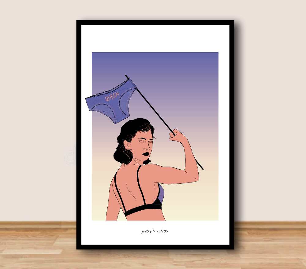 Porter La Culotte - Affiche A3