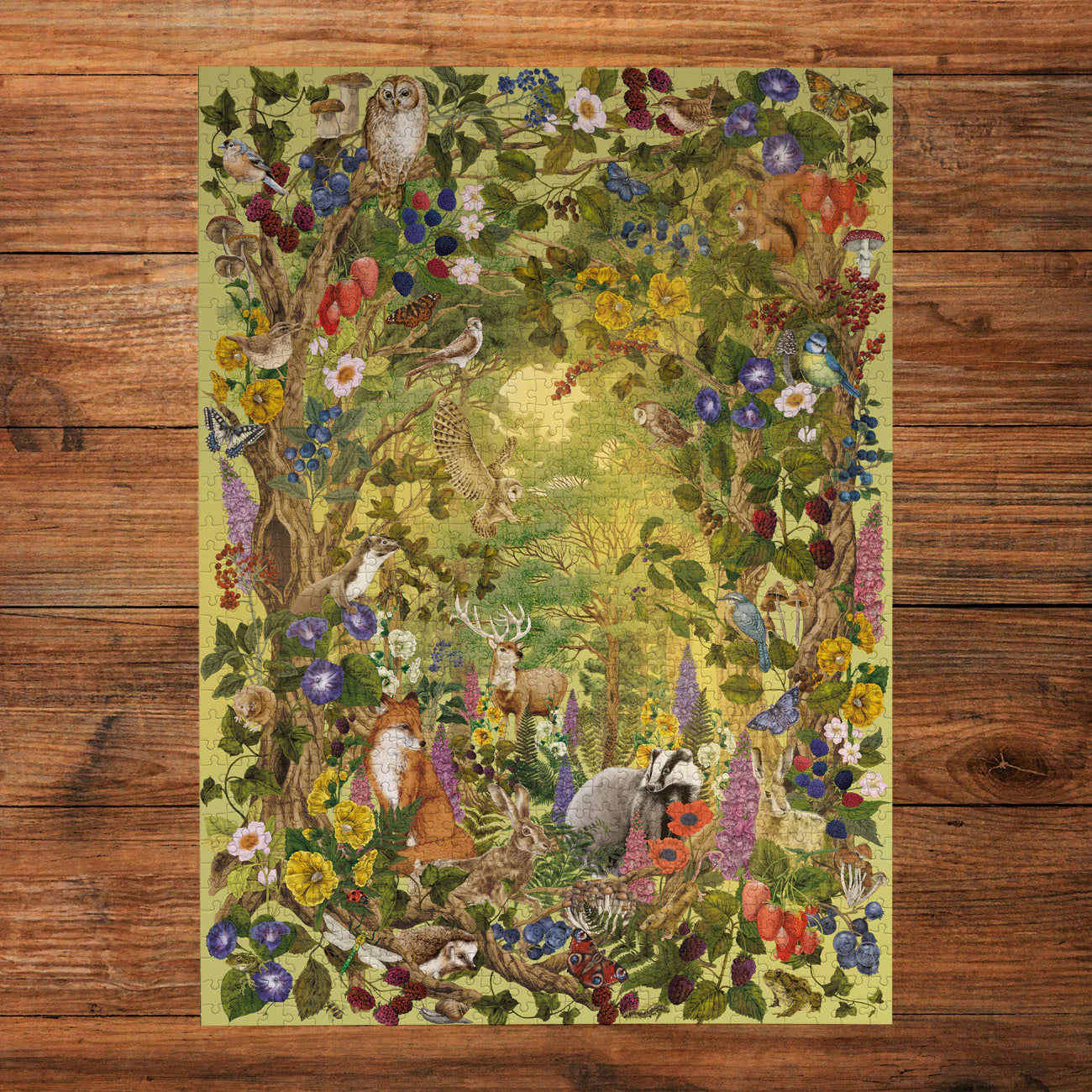 Puzzle Sunlight Glade reconstitué