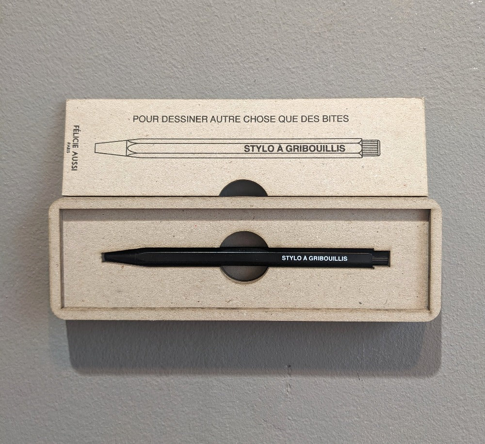 Stylo à Gribouillis avec Plumier - stylo Félicie aussi