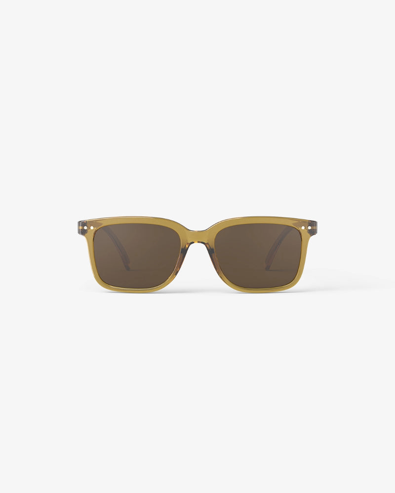 Izipizi L Sun Golden Green Lunettes de Soleil Memento Mori