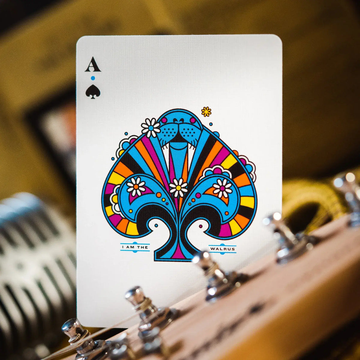 L'As de Pique du jeu de cartes Les Beatles
