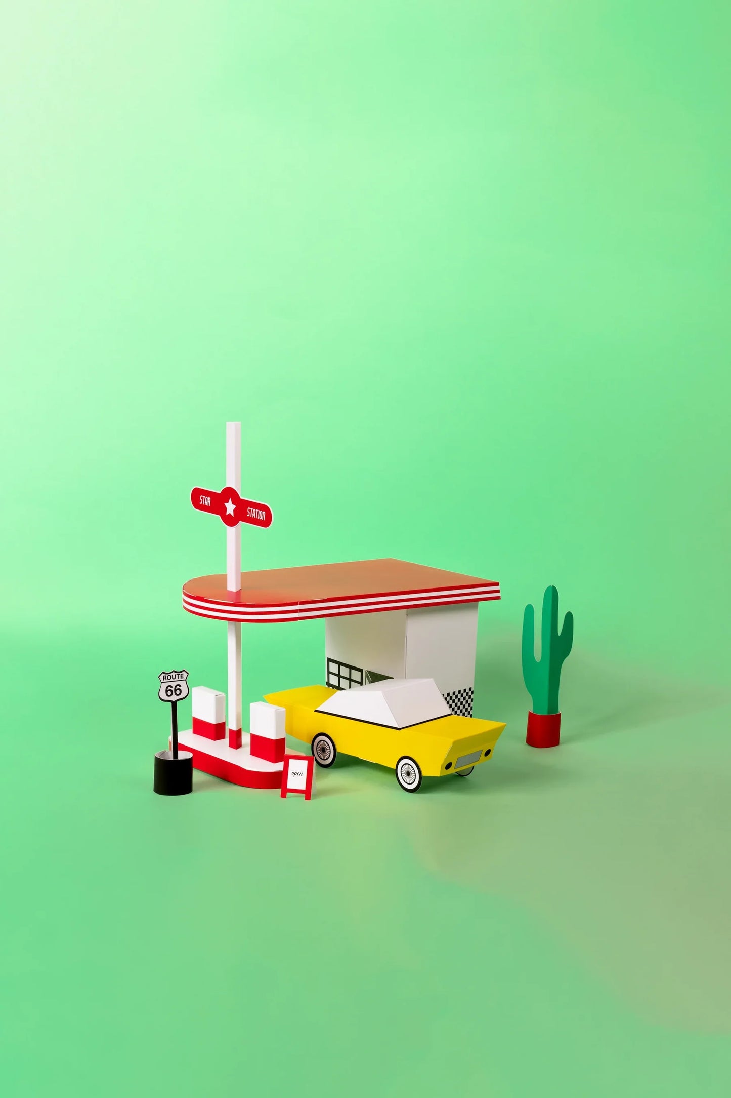 Route 66 - Kit de construction DIY - Cinq Points