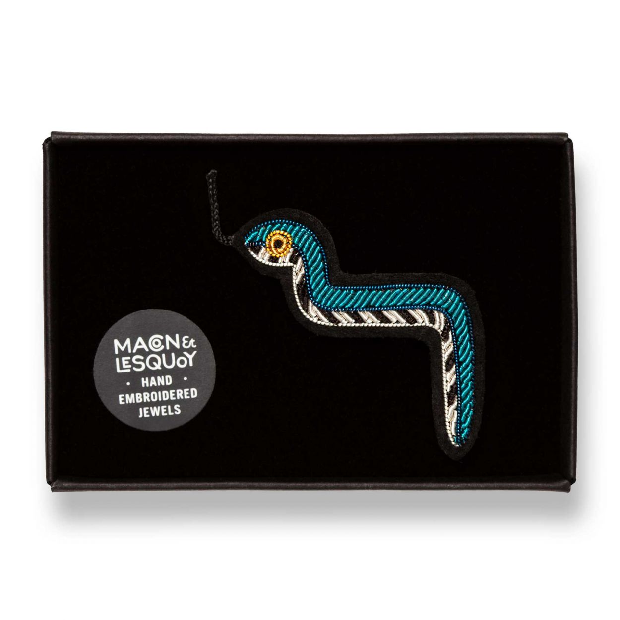 Atoum - Broche Brodée Main - Macon&Lesquoy