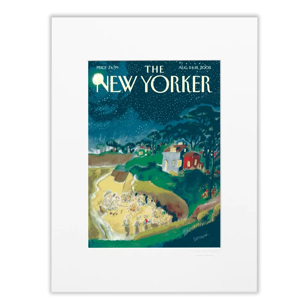 "Future Memories" affiche 30x40 cm avec passe-partout