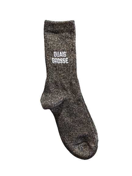 Chaussettes paillettes Felicie Aussi Ouais Grosse Memento Mori