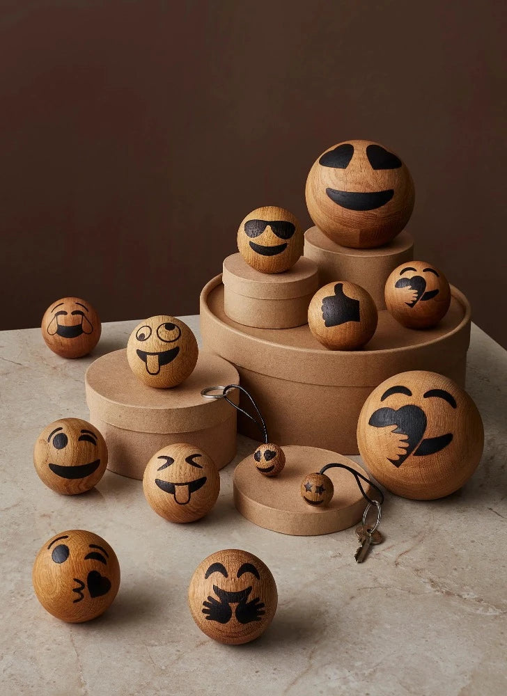 Star Eyes - Spring Emotions - Porte-clé en bois - Spring Copenhagen