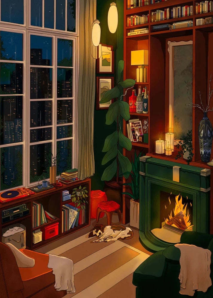 Illustration du puzzle 00h10 de Marie Chevalier pour Piece and love