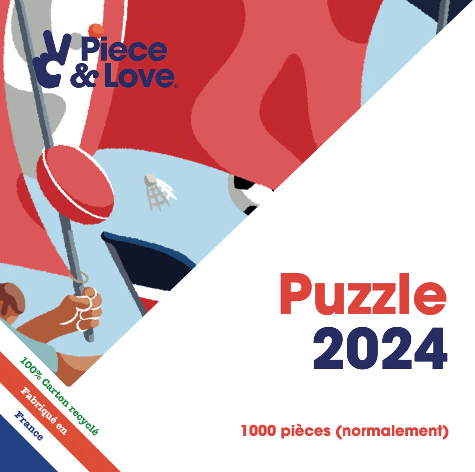 Puzzle 2024 Piece and love - Puzzle 1000 pièces