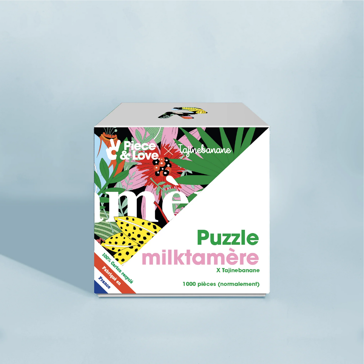 Puzzle Milktamère 1000 pièces Piece and Love x Tajinebanane boîte produit