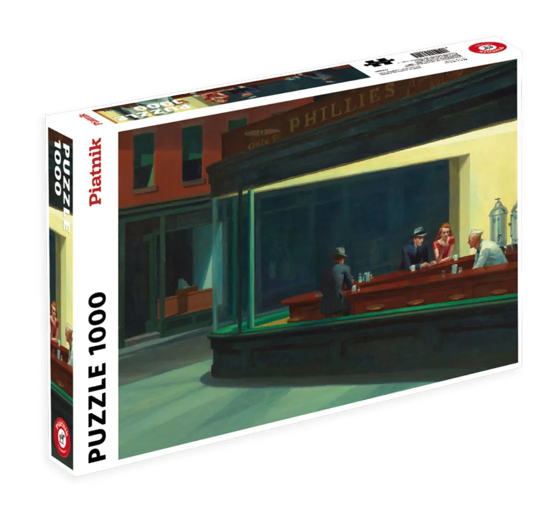Puzzle Piatnik Hopper Nighthawks - Puzzle 1000 Pièces