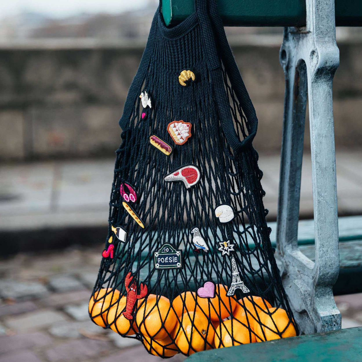 Religieuse - Broche Brodés Main - Macon&Lesquoy