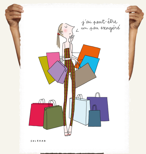 Shopping - Collection Soledad - 56 x 76 cm - Image Republic