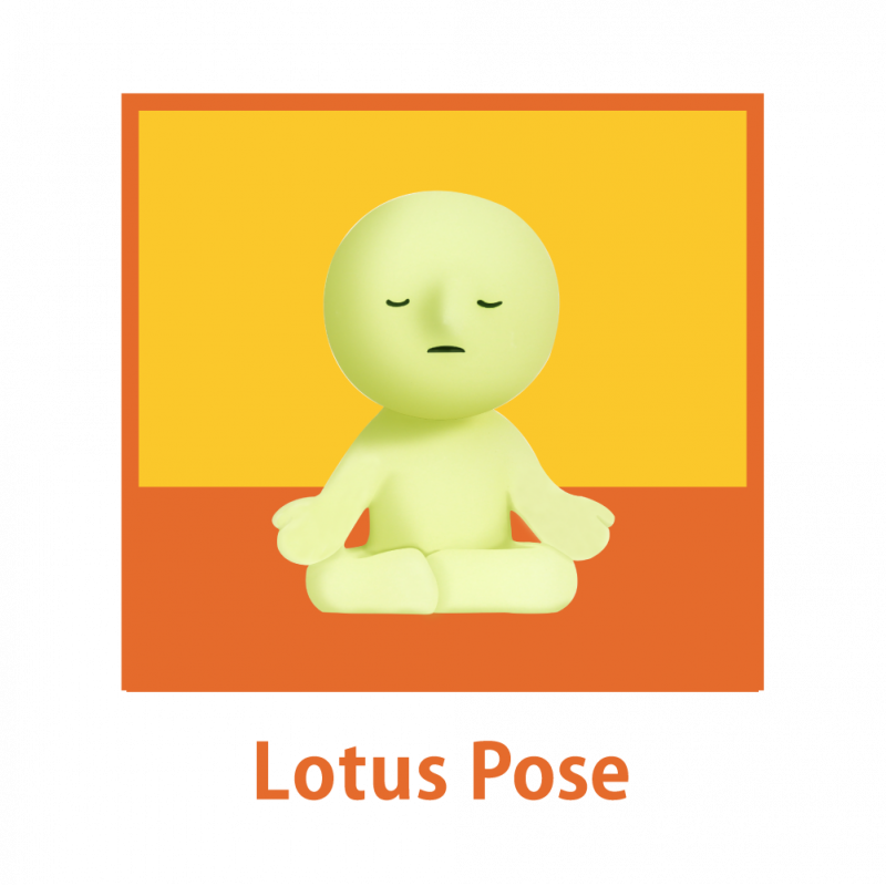 Smiski Yoga - Figurine fantôme phosphorescentes fantômes à collectionner