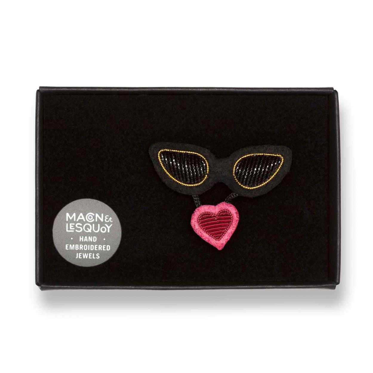 Star - Broche Brodés Main - Macon&Lesquoy