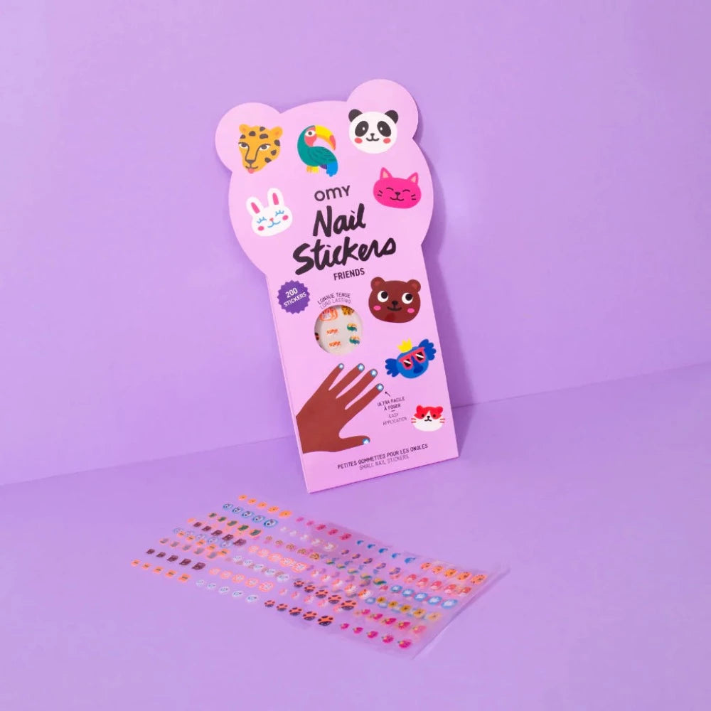 Friends Nail Stickers - Gommettes pour les Ongles - OMY