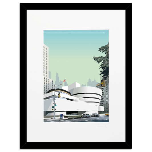 The Guggenheim - Collection Monsieur Z - tirage 30x40 cm - Image Republic