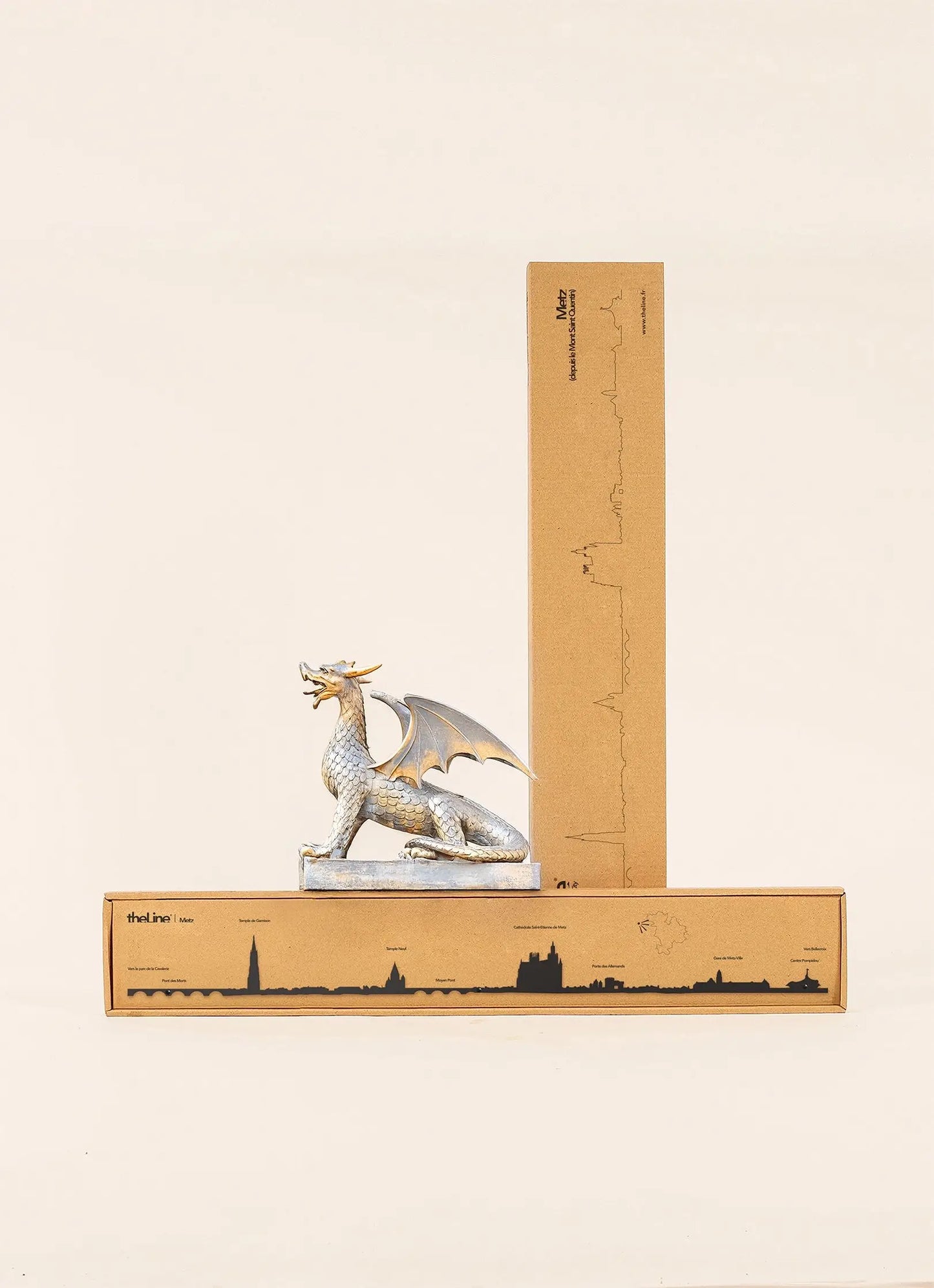 Silhouette murale de Metz - The Line - Packaging