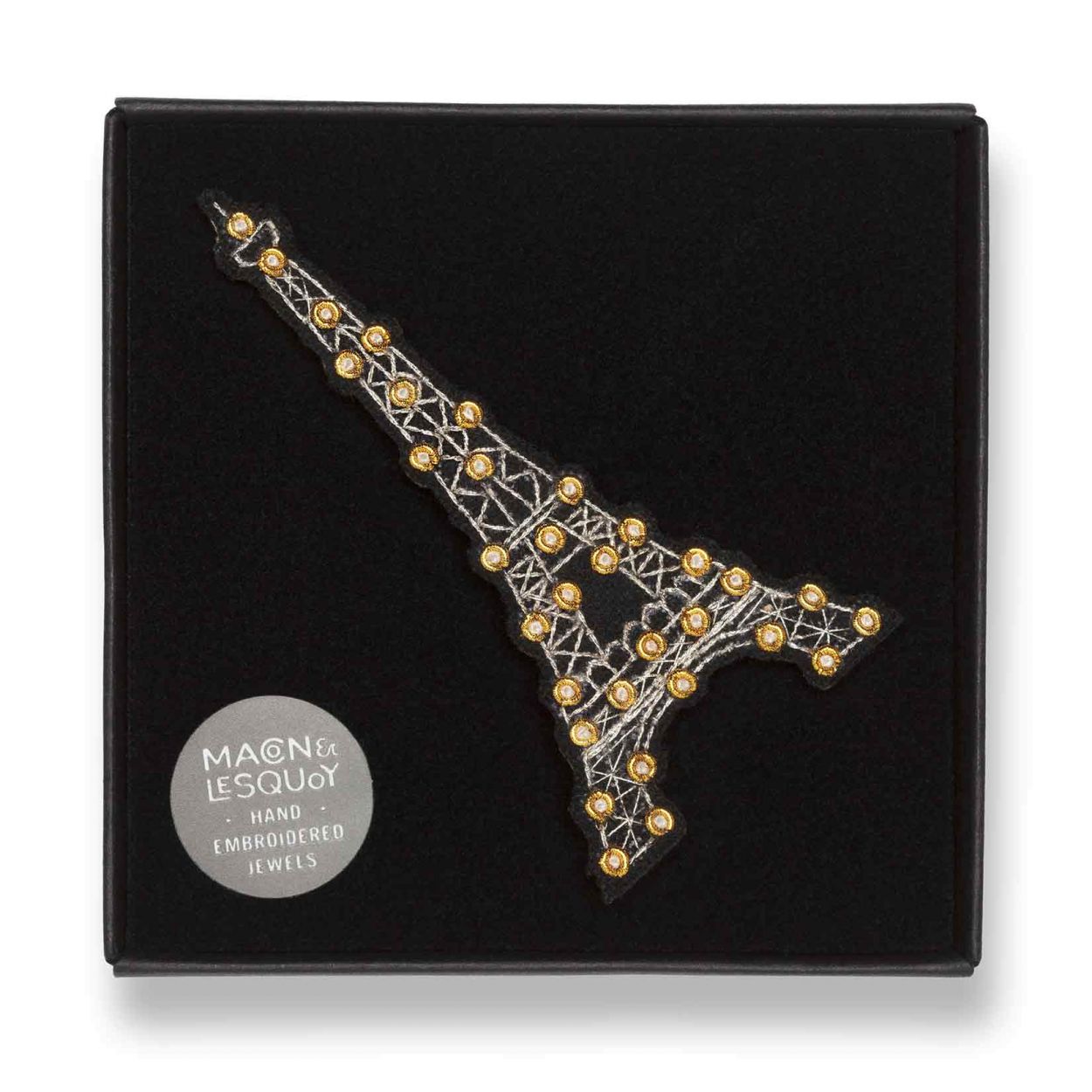 Tour Effets - Broche Brodés Main - Macon&Lesquoy