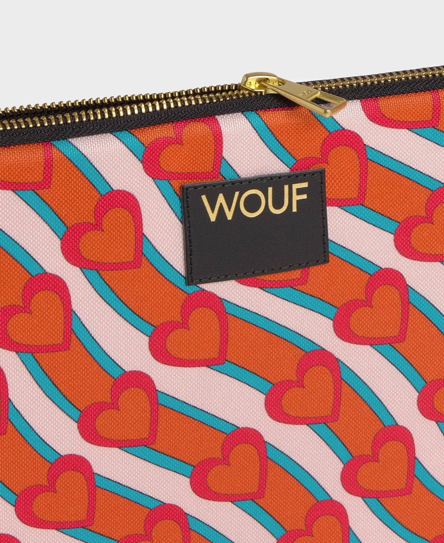 Housse d'ordinateur Wouf Heartbeat pour 13" & 14" et sa fermeture éclair