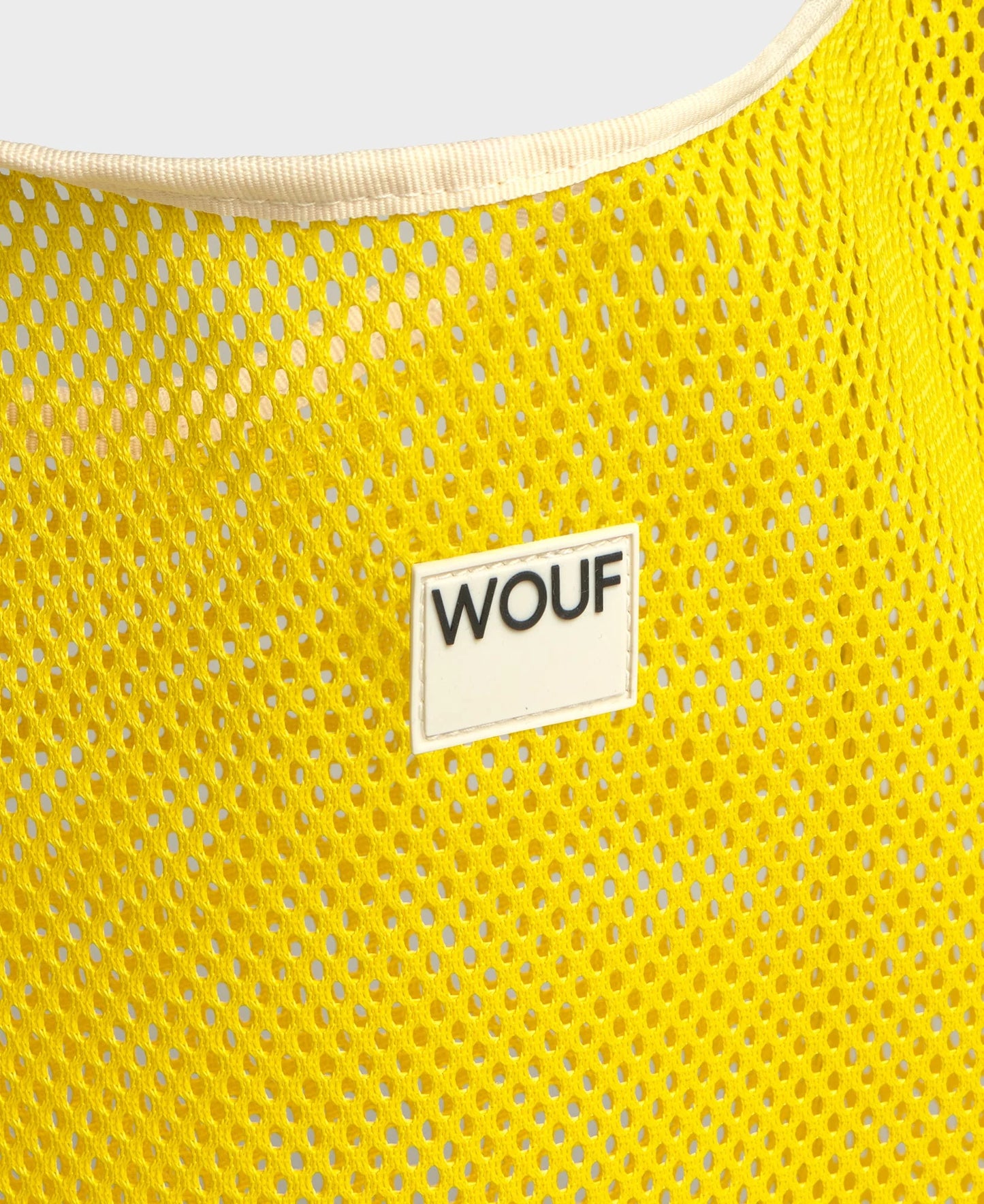 Wouf - Sac t-shirt Ray filet jaune Ray, collection Mesh