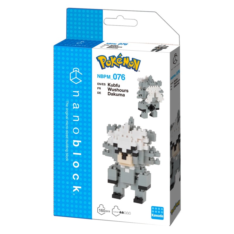 Wushours - Nanoblock Pokémon à monter